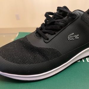 Lacoste Black & White Sneakers